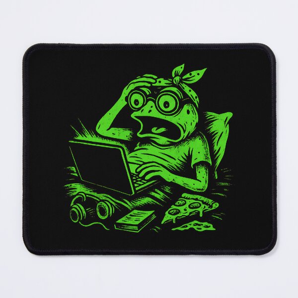 Item preview, The Frog Dislocated at Midnight designed and sold by ATOTI.