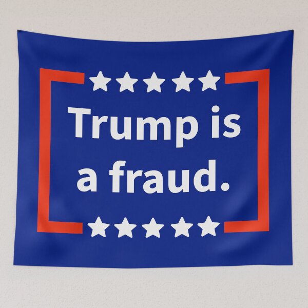 Item preview, Trump is a fraud  designed and sold by Rachel the Artist .