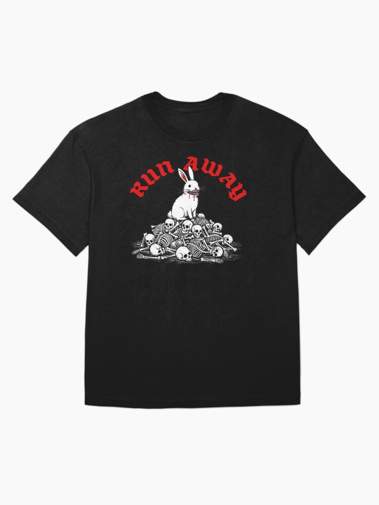 Thumbnail 3 of 7, Oversized T-Shirt, MP Run Away designed and sold by PopCultShirts.