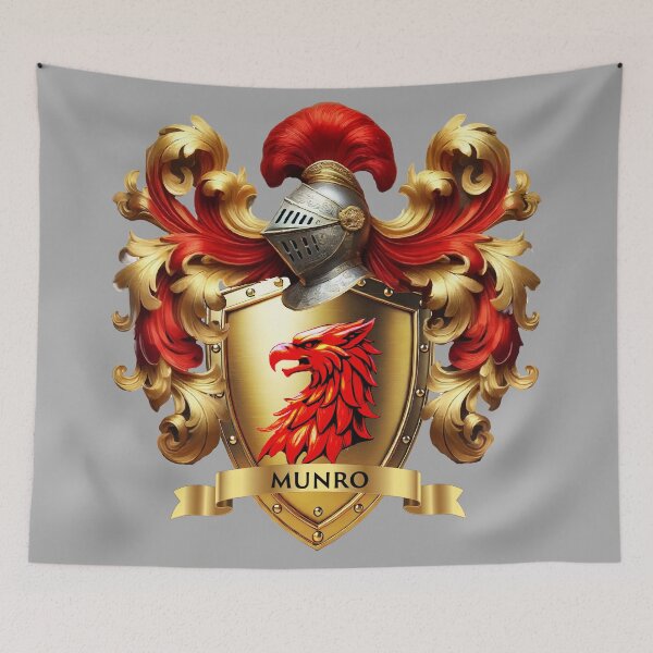 Item preview, Munro Family Crest – Scottish Clan Coat of Arms Heraldry designed and sold by Highlandkings.