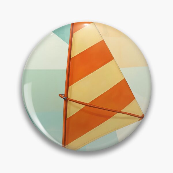 Item preview, Retro Windsurfing Bauhaus Mid Century designed and sold by MidCenturyStore.