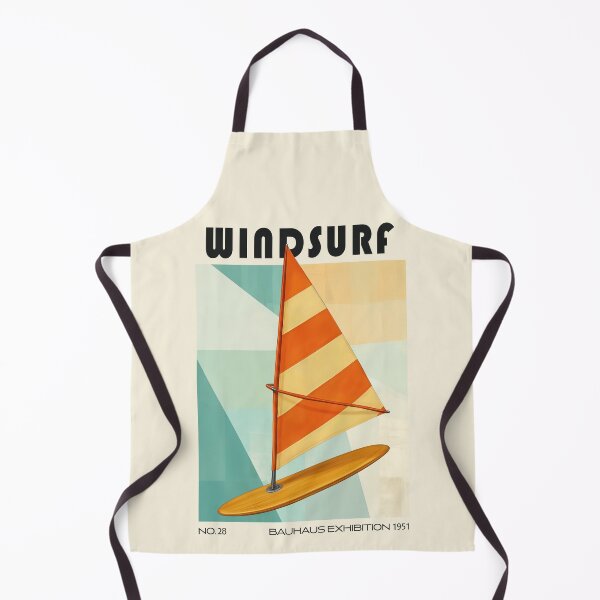 Item preview, Retro Windsurfing Bauhaus Mid Century designed and sold by MidCenturyStore.