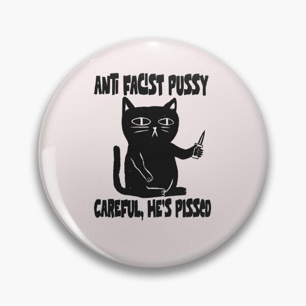 Item preview, The Anti-fascist Pussy tee designed and sold by Furz183.