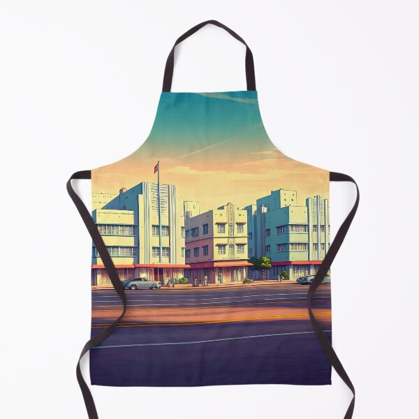 Item preview, Art Deco District Miami: Pastel Architectural Splendor designed and sold by LSVart.