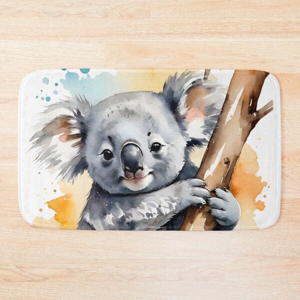 Item preview, Cute koala in colorful watercolor style - animal art designed and sold by Connys Colorful World.