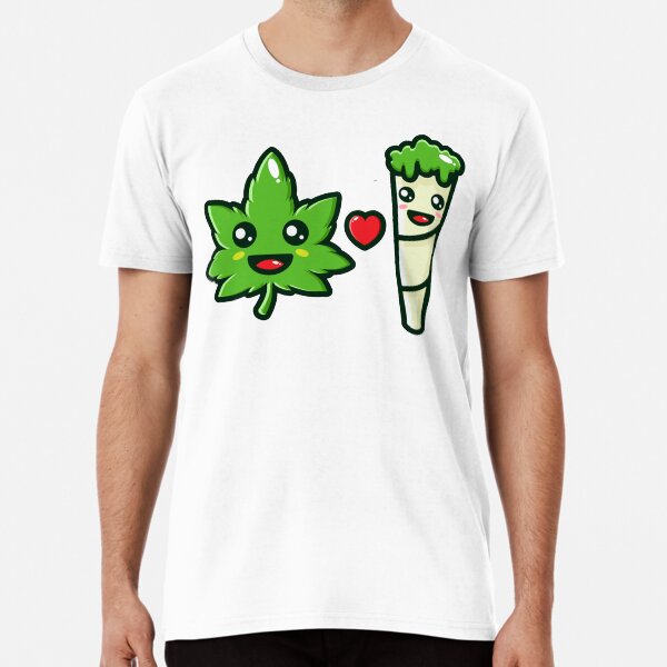 Item preview, Kawaii Cannabis Weed Love  designed and sold by makersfolly.