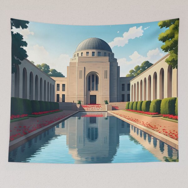 Item preview, Australian War Memorial, Canberra: Monumental Architectural Tribute designed and sold by LSVart.