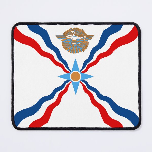 Item preview, Assyrian flag designed and sold by Assyrianize.