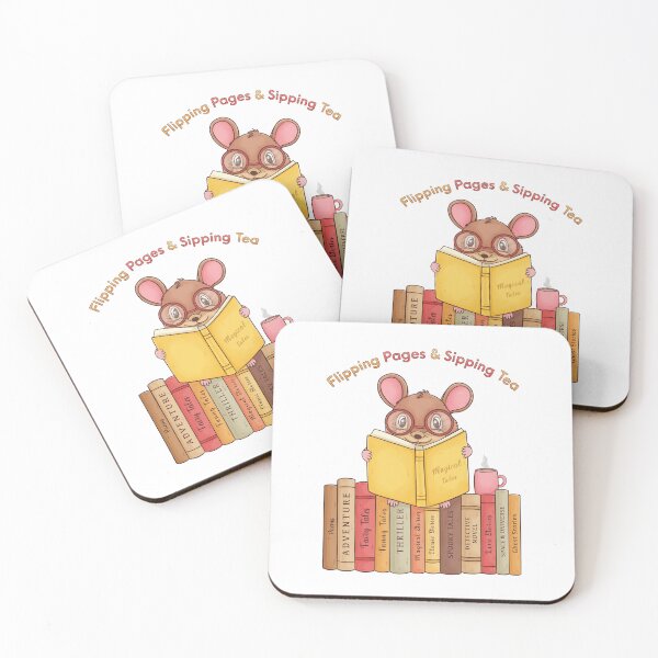 Item preview, Cute Mouse reading Books designed and sold by Doodleooly.