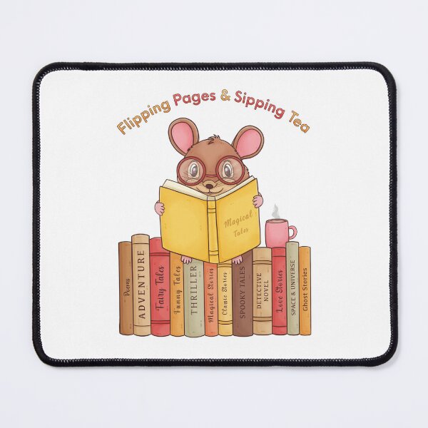 Item preview, Cute Mouse reading Books designed and sold by Doodleooly.
