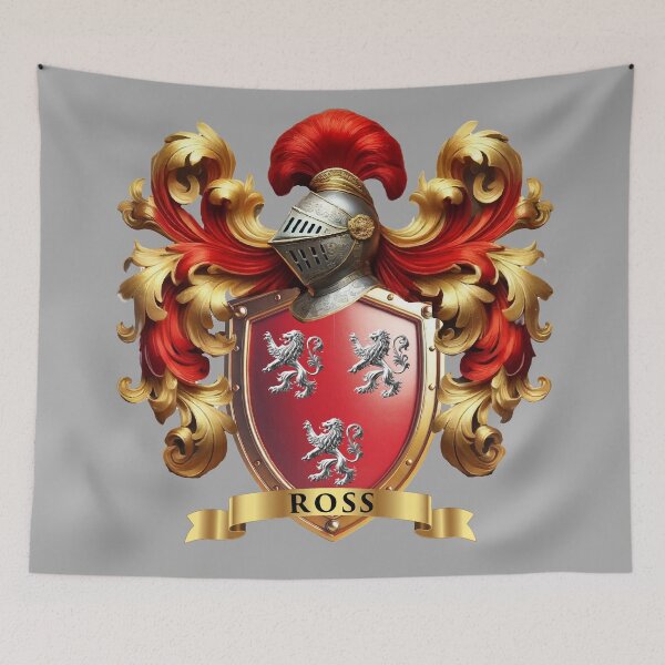 Item preview, Ross Family Crest – Scottish Clan Coat of Arms Heraldry designed and sold by Highlandkings.