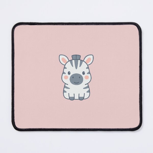 Item preview, Pastel Kawaii Zebra Face Illustration designed and sold by Danelope.