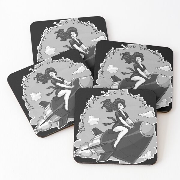 Item preview, Copy of Love Bombing (black and white) designed and sold by JoseloRochaArt.