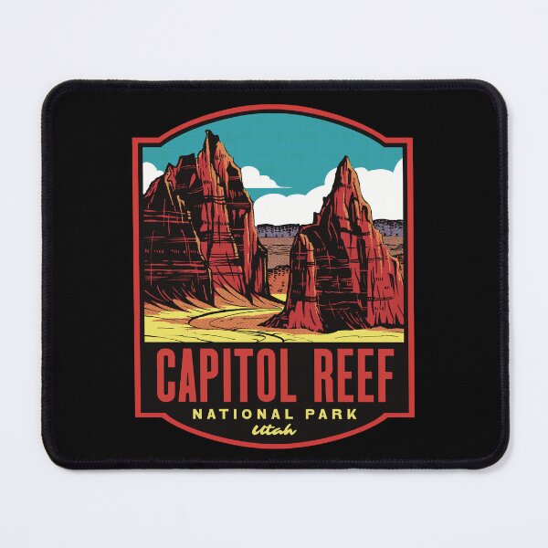 Item preview, Capitol Reef National Park Utah Retro designed and sold by HalpinDesign.