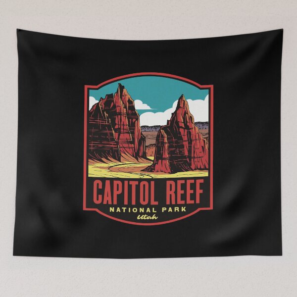 Item preview, Capitol Reef National Park Utah Retro designed and sold by HalpinDesign.