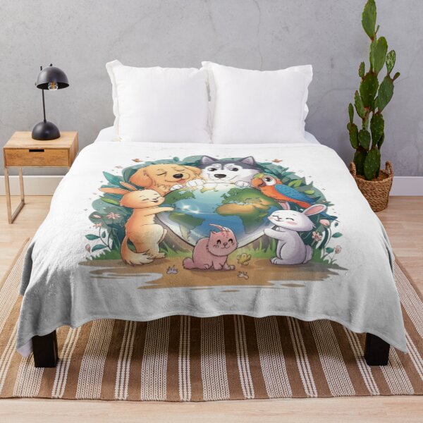 Item preview, Earth Day Pets – Cute Animals Protecting the Planet designed and sold by Petpixy.