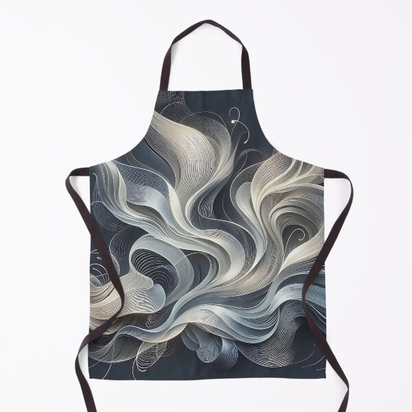 Item preview, Abstract Blue Ribbons designed and sold by Intriguing Designs.