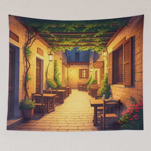 Item preview, Ayia Napa Tavern: Traditional Stone-Built Charm designed and sold by LSVart.