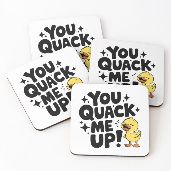 Item preview, You Quack me up! Cute Duckling Pun designed and sold by PMCreative.