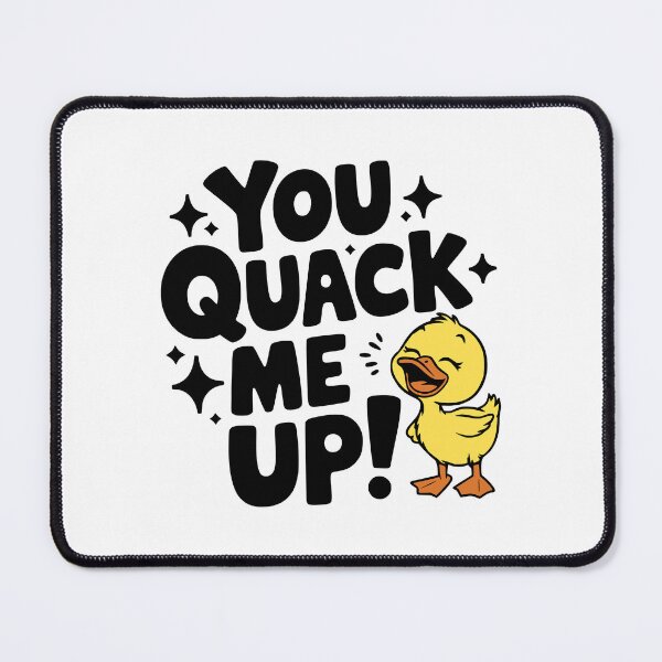 Item preview, You Quack me up! Cute Duckling Pun designed and sold by PMCreative.