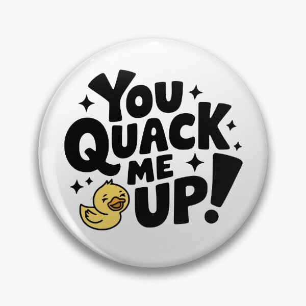 Item preview, You Quack Me Up! Cute Duck Puns designed and sold by PMCreative.