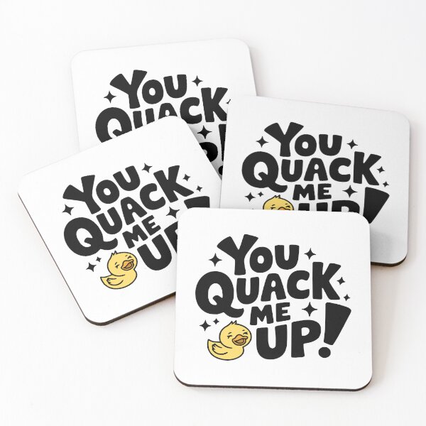 Item preview, You Quack Me Up! Cute Duck Puns designed and sold by PMCreative.