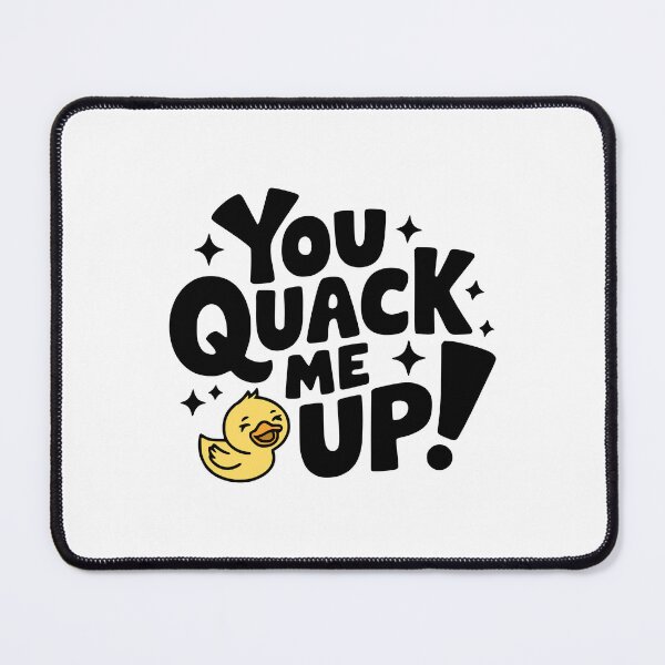 Item preview, You Quack Me Up! Cute Duck Puns designed and sold by PMCreative.