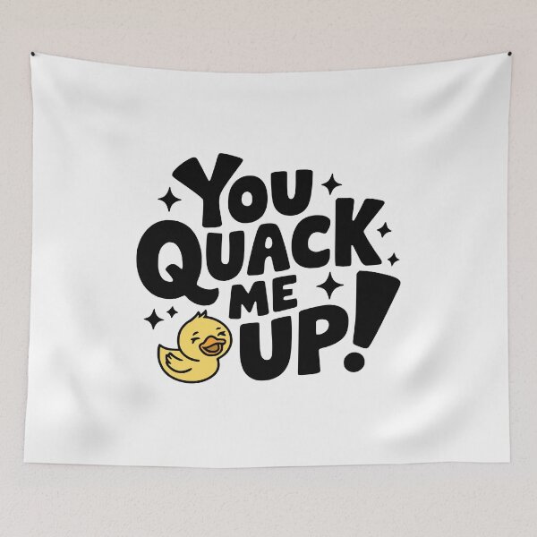Item preview, You Quack Me Up! Cute Duck Puns designed and sold by PMCreative.