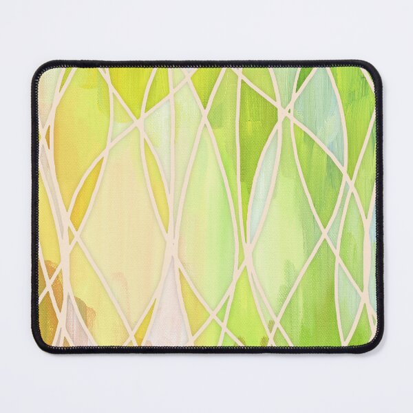 Item preview, Lemon & Lime Love - abstract painting in yellow & green designed and sold by micklyn.