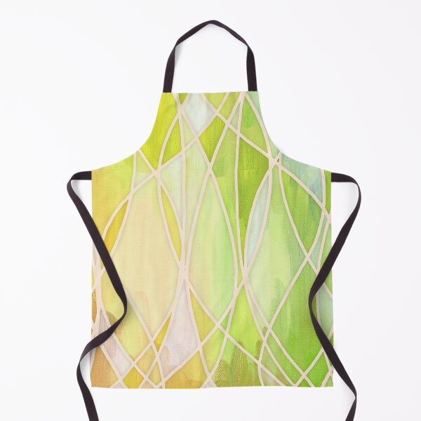 Item preview, Lemon & Lime Love - abstract painting in yellow & green designed and sold by micklyn.