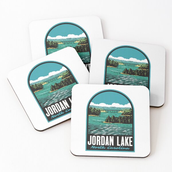 Item preview, Jordan Lake North Carolina Retro designed and sold by HalpinDesign.