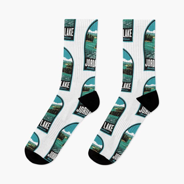 Item preview, Jordan Lake North Carolina Retro designed and sold by HalpinDesign.