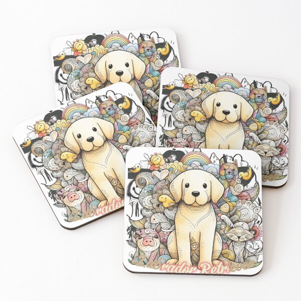 Item preview, Labrador Retriever and friends designed and sold by Pleasant471.