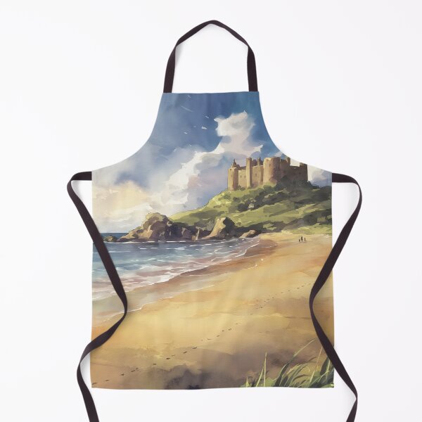 Item preview, Bamburgh Beach: Golden Sands and Castle Views designed and sold by LSVart.