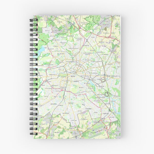 Item preview, Berlin – Urban Arteries designed and sold by SteadyRolling.