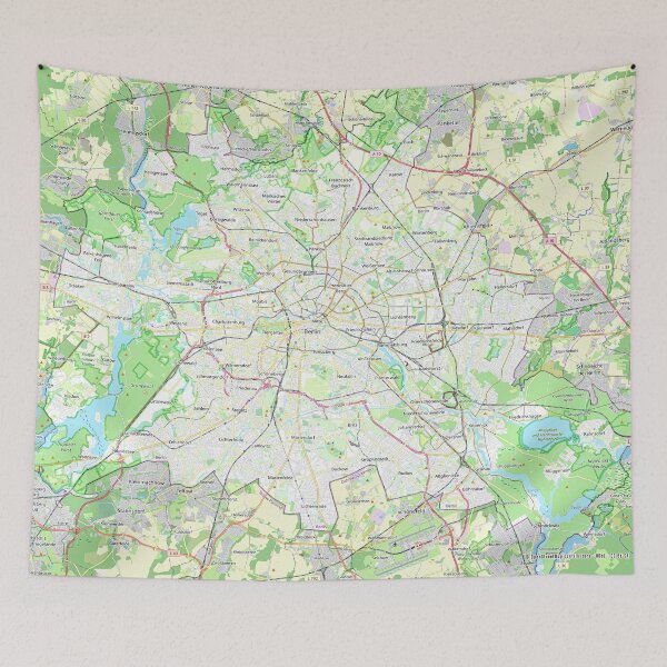 Item preview, Berlin – Urban Arteries designed and sold by SteadyRolling.