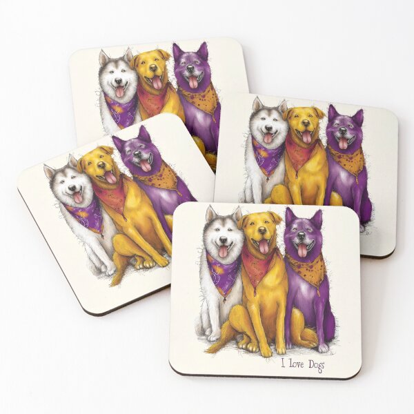 Item preview, Happy Dogs designed and sold by Blue Horse Photo Magic.