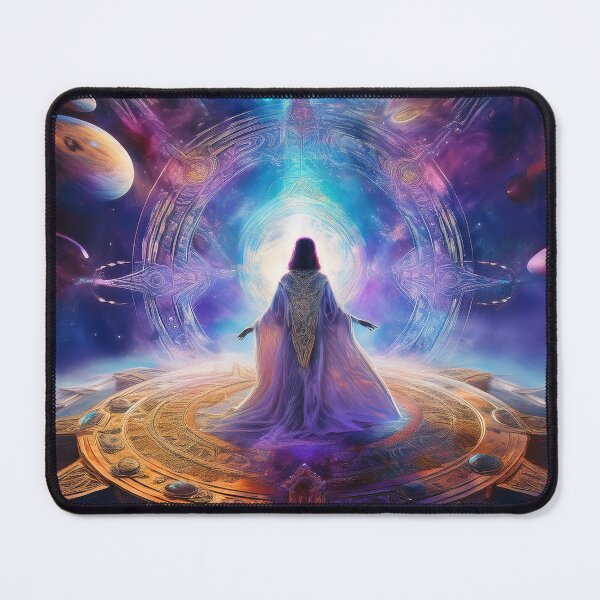 Item preview, The Galactic Shaman of the Sacred Crystal designed and sold by HighestMind_888.