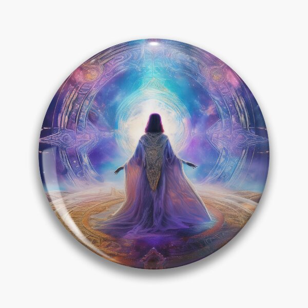 Item preview, The Galactic Shaman of the Sacred Crystal designed and sold by HighestMind_888.