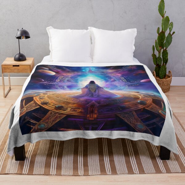Item preview, The Galactic Shaman of the Sacred Crystal designed and sold by HighestMind_888.