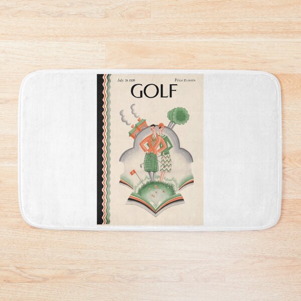 Item preview, Vintage Golf Couple Magazine designed and sold by MidCenturyStore.