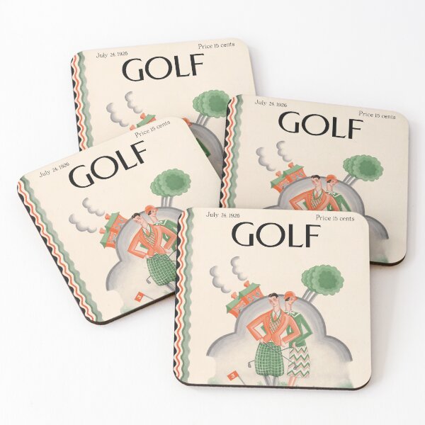 Item preview, Vintage Golf Couple Magazine designed and sold by MidCenturyStore.