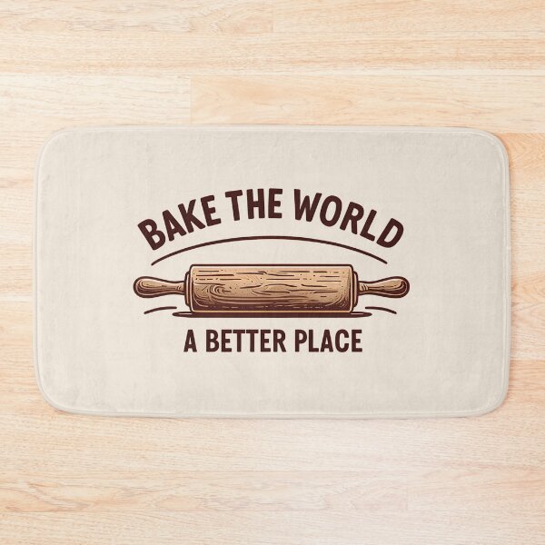 Item preview, Bake the World a Better Place Design designed and sold by PrintandJoy.