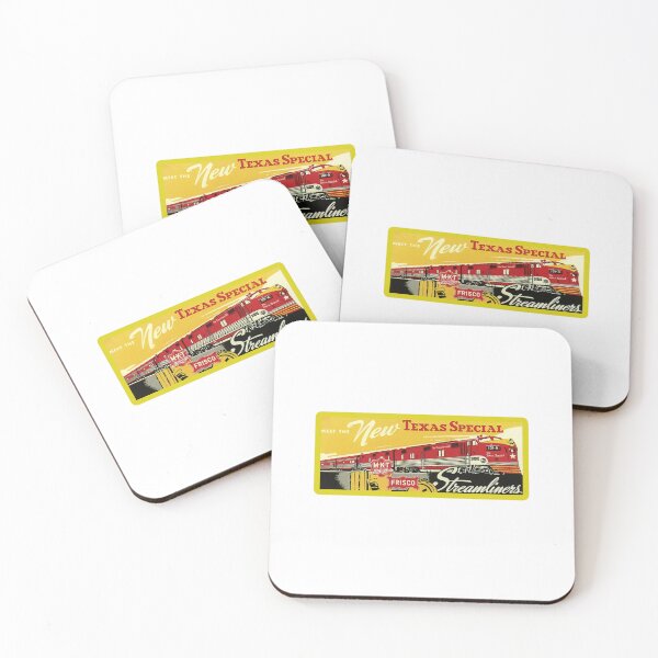 Artikelvorschau, Vintage Frisco Railroad - Texas Special Streamliners entworfen und verkauft von QuayTradingCo.