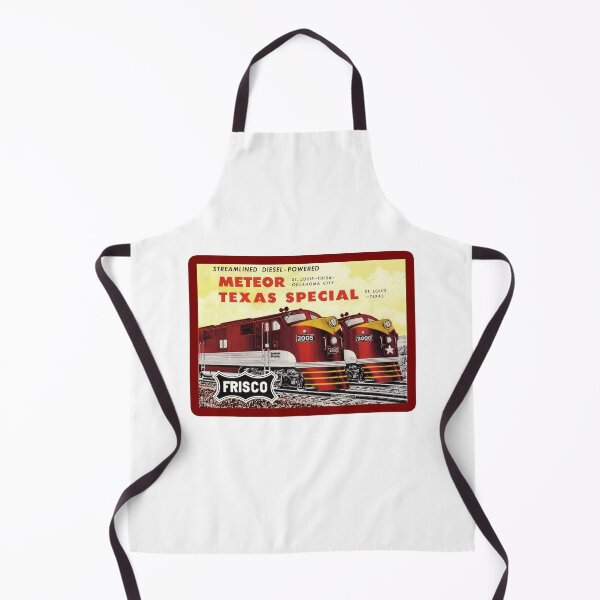 Item preview, Vintage Frisco Railroad - Texas Special and The Meteor Streamliners designed and sold by QuayTradingCo.