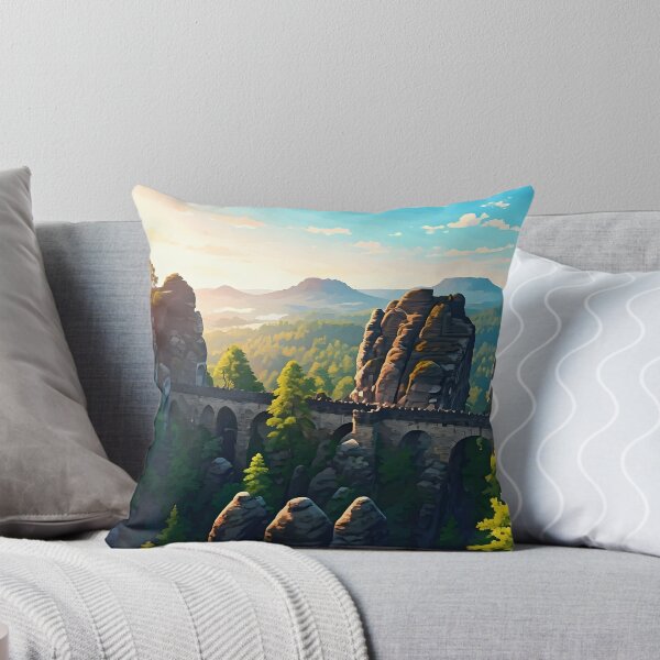 Item preview, Bastei Bridge: Dramatic Stone Archway of Saxon Switzerland designed and sold by LSVart.