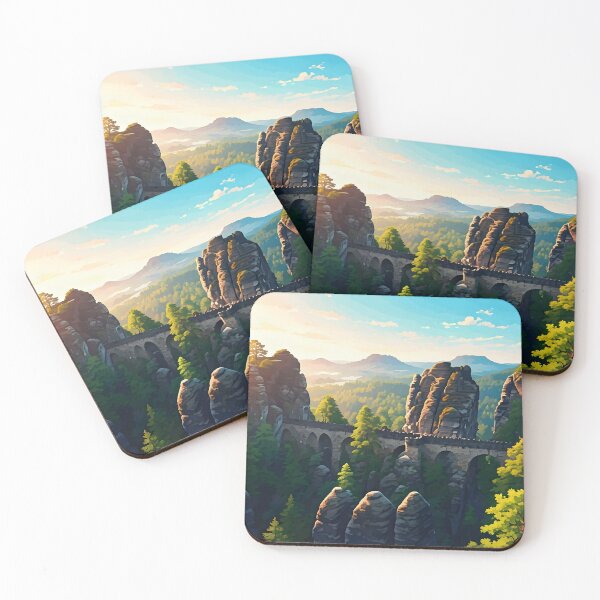 Item preview, Bastei Bridge: Dramatic Stone Archway of Saxon Switzerland designed and sold by LSVart.