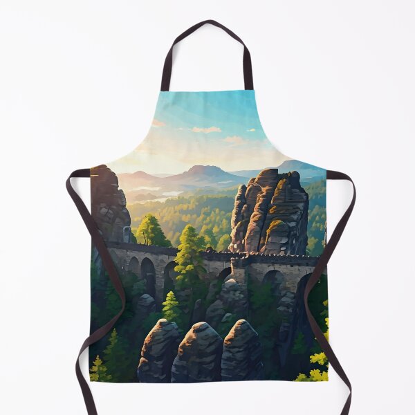 Item preview, Bastei Bridge: Dramatic Stone Archway of Saxon Switzerland designed and sold by LSVart.