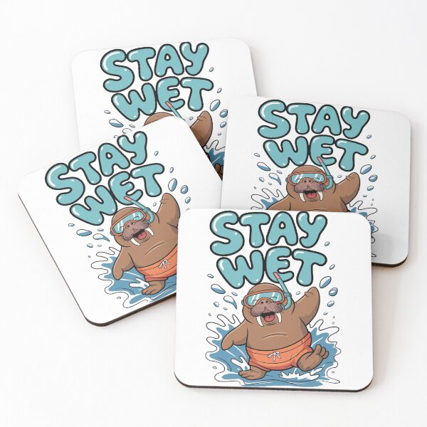 Item preview, Stay Wet Walrus designed and sold by MonkiFlipp.