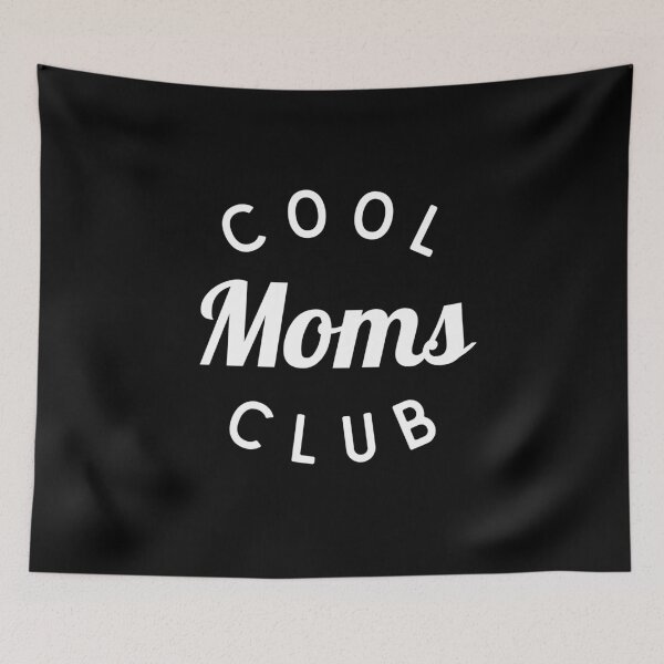Item preview, Cool Moms Club Shirt, New Mother Shirt designed and sold by Sleepy Cat Design.